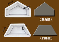 Cina Setengah Hexagonal Patio Paver Cetakan PP Bahan 20 * 20cm Ketangguhan Baik perusahaan