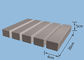 Reinforced Cushion Concrete Block Molds Untuk Pembuatan 5 Lubang Blok Penutup Selokan pemasok