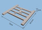 Custom Beton Balusters Cetakan Bridge Fence Molds Reusable 93,7 * 72 * 5cm pemasok