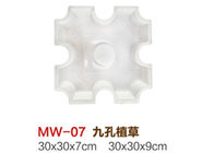 Cina White Plastic Driveway Paver Cetakan Untuk Batu Bata Panjang Sisi 20cm * Tinggi 16cm perusahaan