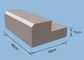 L - Type PP Plastik Curb Stone Mold Concrete Block Mould 49 * 30 * 15cm pemasok